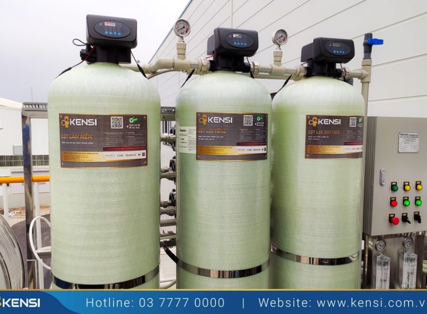 Lắp đặt hệ thống lọc nước công nghiệp RO 1500l/h cho công ty Nhựa Vân Long